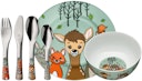 WMF Kindergeschirr-Set Waldfreunde, 6-teilig