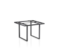 Kettler Casual Dining Tischgestell SKATE 95 x 95 x 68 cm, Aluminium Anthrazit - Sonderaktion