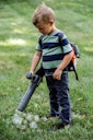 Husqvarna Kinder-Laubbläser mit Seifenblasen Rückentragbar