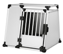 Vorschaubild TRIXIE Transportbox Aluminium silber/hellgrau Transportbox