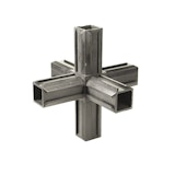 Alberts® XD-Rohrverbinder Kreuzstück plus zwei rechtwinkelige Abgänge Alberts® XD-Rohrverbinder Kreuzstück plus zwei rechtwinkelige AbgängeZubehörbild