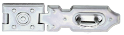 Alberts® Sicherheits-Überfalle,geprägt,verz,LxB Überfalle:70x26,L Platte:35mm 348304