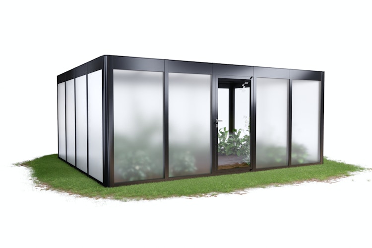 SunElements Design Gewächshaus/Sommergarten SunGarden Deluxe mit Photovoltaik-Option