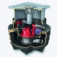 KESSEL 28701S - Abwasserstation Aqualift F Compact Mono - Unterflurinstallation