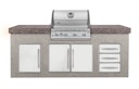 NAPOLEON Einbau-Gasgrill LEX 485 Edelstahl