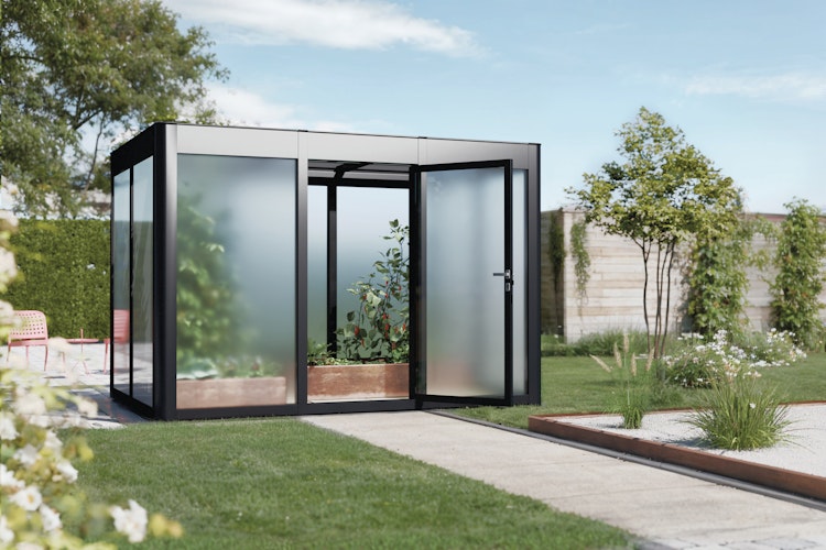 SunElements Design Gewächshaus/Sommergarten SunGarden Deluxe mit Photovoltaik-Option