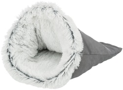 TRIXIE Kuschelsack Harvey Ø 40 x 60 Centimeter grau Katzenliegeplatz