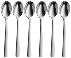 WMF Espressolöffel-Set 6 Stück Corvo Cromargan protect®