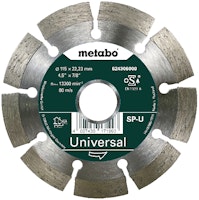 Metabo Diamanttrennscheibe 115x22,23mm"SP-U"Universal "SP"