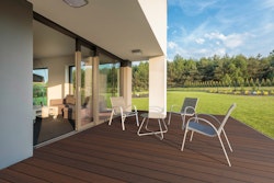 aMbooo Terrassendielen Abschlussbrett Terrasse, Ipe, 2200x70x20 mm, vorgeölt