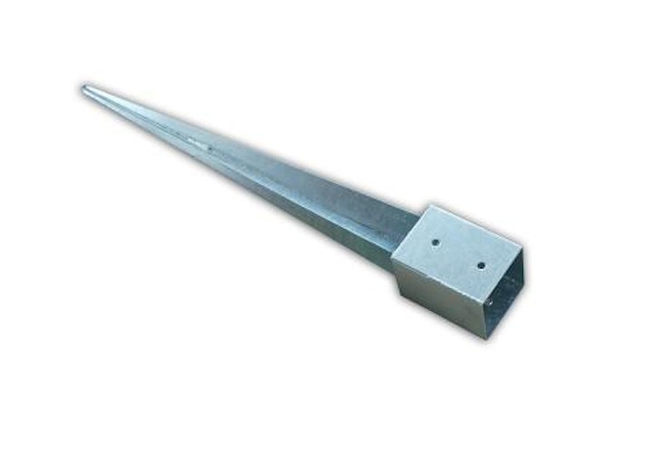 Alberts® Einschlaghülse 900mm für verschiedene Pfostenstärken
