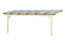 Skan Holz Terrassendach Ancona Leimholz o. Mittelpfosten 648 cm