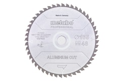 Metabo Sägeblatt "aluminium cut - professional"165x1,6/1,2x20 Z48 FZ/TZ 5°neg Metabo Sägeblatt "aluminium cut - professional"165x1,6/1,2x20 Z48 FZ/TZ 5°negZubehörbild
