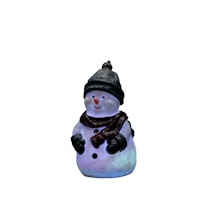 Konstsmide Weihnachtsbeleuchtung  LED Kunststoffschneemann 42,5 cm RGB