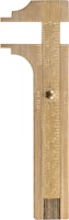 kwb Knopfmass Messing 80 mm 91600