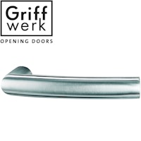 GRIFFWERK Griffpaar für Schlosskasten LORITA K3 -Edelstahl matt