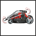 Einhell Akku-Rasenmäher GE-CM 36/36 Li (2x4,0Ah) 3413230