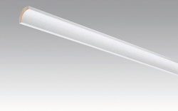 RESTPOSTEN SALE MEISTER Hohlkehlleiste 22/22 mm Classic-Weiß 087 - 2380 mm