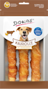 Dokas Hund Kaurolle + Hühnerbrust Medium 150g