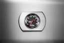 NAPOLEON Gasgrill Rogue Pro 425, SIZZLE ZONE Seitenbrenner, Edelstahl