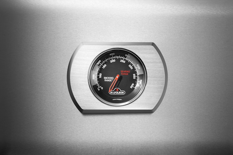 NAPOLEON Gasgrill Rogue Pro 425, SIZZLE ZONE Seitenbrenner, Edelstahl