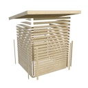 Karibu Gartensauna Saunahaus Hytti 2