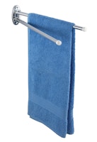 Wenko Handtuchhalter mit 2 runden Armen, Basic
