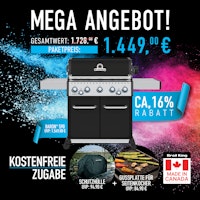 Broil King Gasgrill BARON 590 inkl. Schutzhülle und Gussplatte