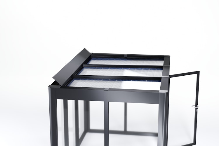 SunElements Design Gewächshaus/Sommergarten SunGarden Deluxe mit Photovoltaik-Option