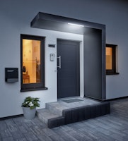Gutta Rechteckvordach BS Plus 250 inkl. Seitenteil (neues Modell)