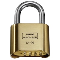 Burg Wächter Zahlen-Vorhangschloss No. 99 Ni 50 SB