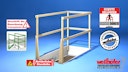 Schutzgeländer für Wellhöfer Bodentreppe - max. 140 x 70 cm