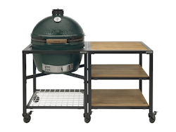 Big Green Egg Modulare Außenküche XLARGE mit Erweiterungstisch