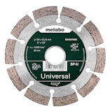 Metabo Diamanttrennscheibe 125x22,23mm"SP-U"Universal "SP" Metabo Diamanttrennscheibe 125x22,23mm"SP-U"Universal "SP"Zubehörbild
