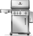NAPOLEON Gasgrill Rogue Pro 425, SIZZLE ZONE Seitenbrenner, Edelstahl