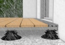 aMbooo Terrassendielen Drainage Diele Alu 2000x150x20 mm