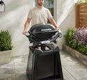 Weber Q2200N Gasgrill mit Rollwagen - Black