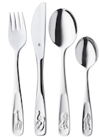 WMF Kinderbesteck-Set 4-teilig Tiere
