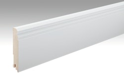 MeisterWerke Fussleiste Hamburger Profil 18/100 mm  Weiß streichfähig DF 2222 - 2380 mm