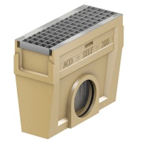 ACO Self® Einlaufkasten mit verzinktem Maschenrost - Länge 50 cm