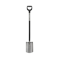 Fiskars Ergonomic Spaten Rund Grey 1066710