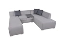 Garden Pleasure Lounge Set WELLINGTON, Aluminium / Olefin (100 % Polypropylen)