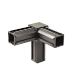 Alberts® XD-Rohrverbinder 90° plus ein rechtwinkeliger Abgang Alberts® XD-Rohrverbinder 90° plus ein rechtwinkeliger AbgangZubehörbild