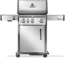 NAPOLEON Gasgrill Rogue Pro 425, SIZZLE ZONE Seitenbrenner, Edelstahl