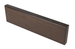 aMbooo Terrassendielen Abschlussbrett Terrasse, Espresso, 1860x70x20 mm, vorgeölt