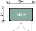 Wolff Finnhaus Premium Geräteschrank 20-A/B/C/D