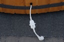 Wolff Finnhaus Badebottich Hot Tub Typ 2 Ø 200 cm mit Acrylwanne & LED-Beleuchtung