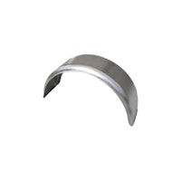Einachs-Kotflügel rund, Stahl, B 240 mm, SW 750 mm
