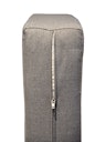 Garden Pleasure Doppelliege DELIA, Aluminium Dunkelgrau / Kissen 100 % Polyester Grau