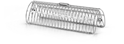 NAPOLEON Drehspieß-Korb mit zwei Kammern, Edelstahl (64005)